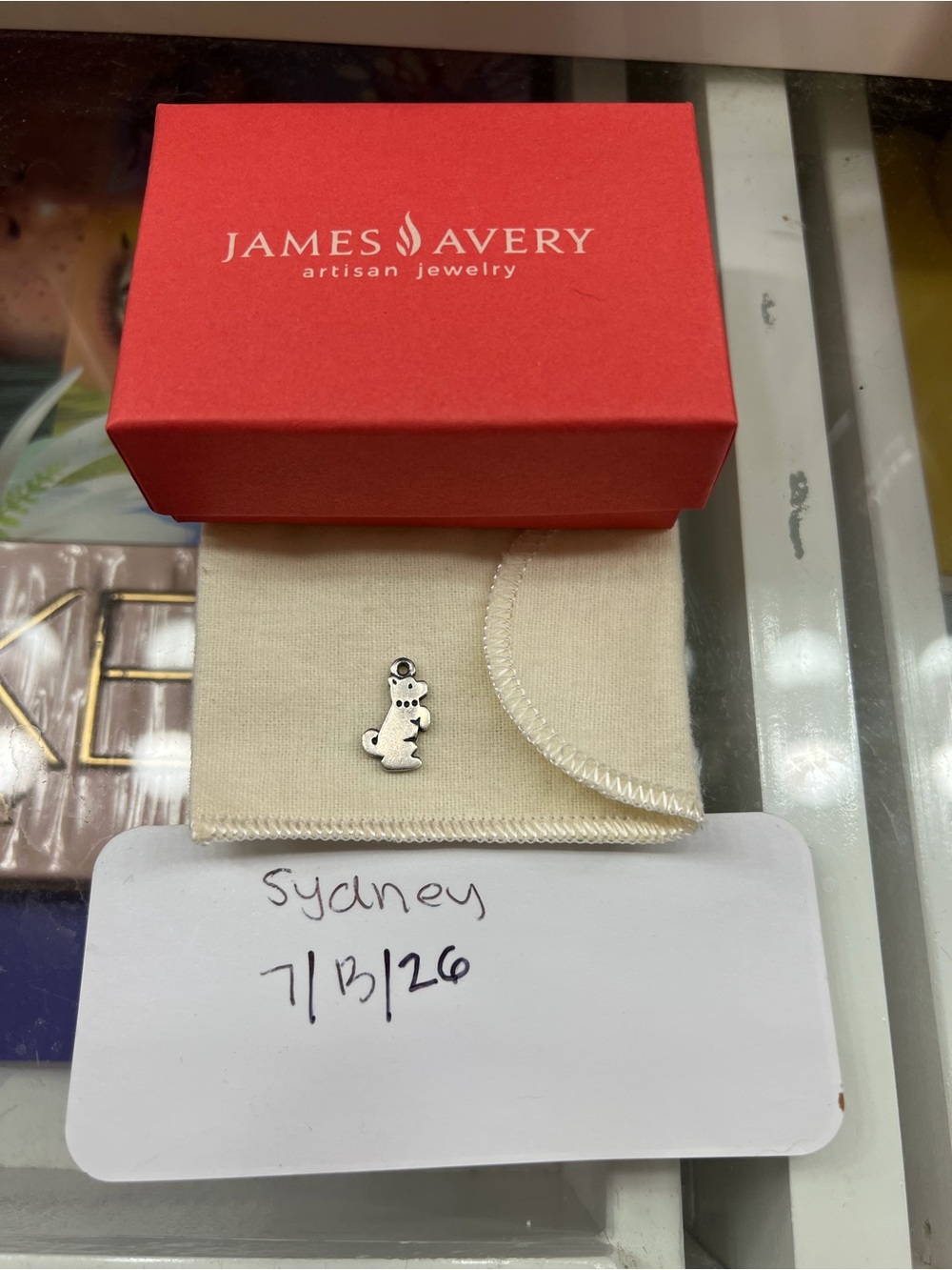 James Avery Retired Dog Charm